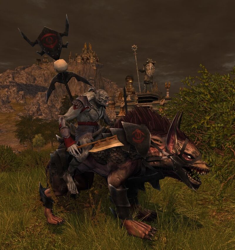 Mordor Warg Rider Lotro Wiki