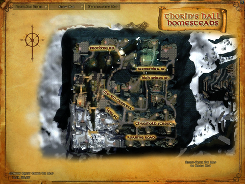 Topographic Map of Thorin's Hall Homesteads]]