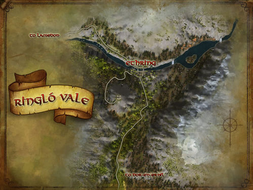 Ringló Vale map