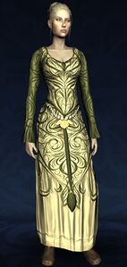 Long-sleeved Dress of Budding Spring[[