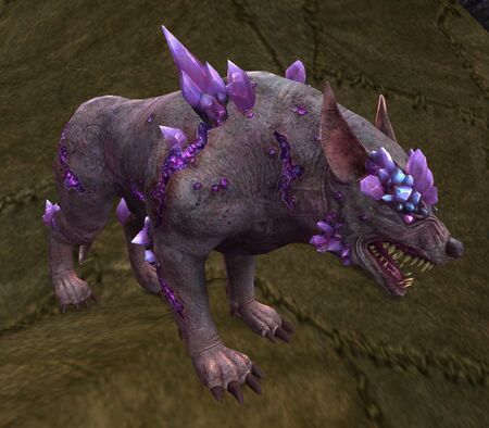 Crowned Crystal Warg Appearance - Lotro-Wiki.com