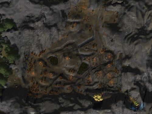 Terrain Map of Dol Dínen