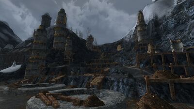 Open-cast mine in western Thorin's Gate