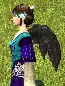 Cosmetic Raven Wings