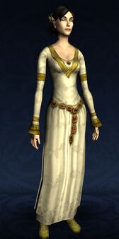 White Ceremonial Dress