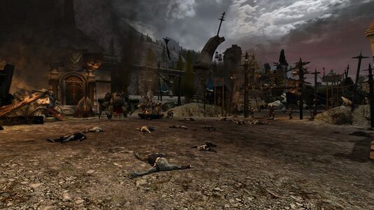 Harlond occupied by the Morgul-host