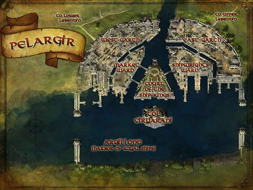 The city map
