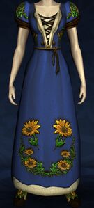 Sunflower Dress (Short-sleeved)