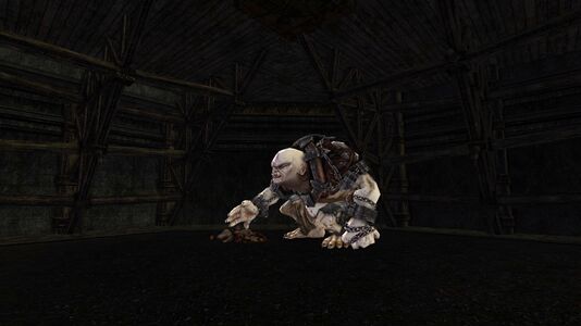 Dargnákh, hiding from the sunlight