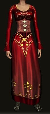 Reveller's Gilded Party Dress