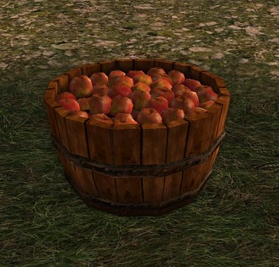 Bingo's Tub of Apples