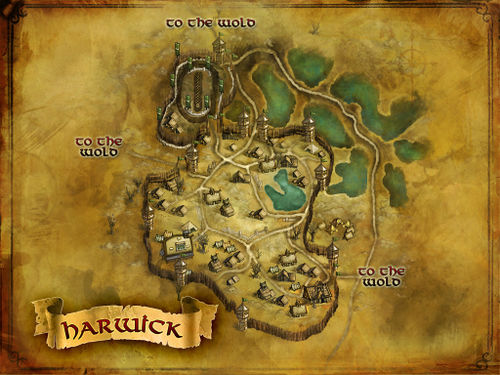 Harwick map