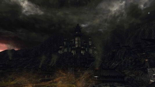 Durthang looming over Udûn.