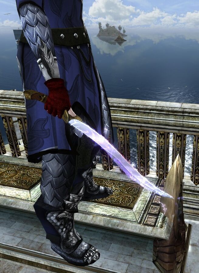 Item:Rakish Charmer #39 s Weapon Aura Lotro Wiki com