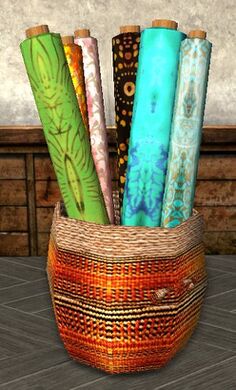Basket of Kinta Fabrics