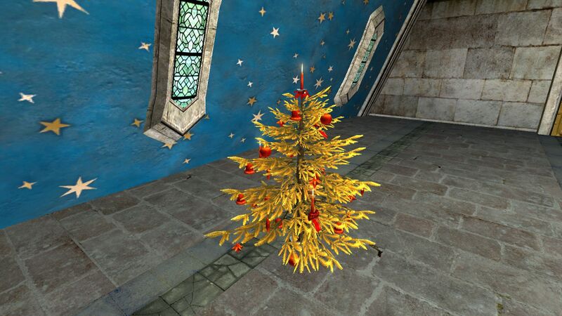 File:Golden Decorated Yule-tree.jpg