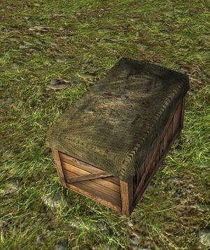 Loosely Covered Crate