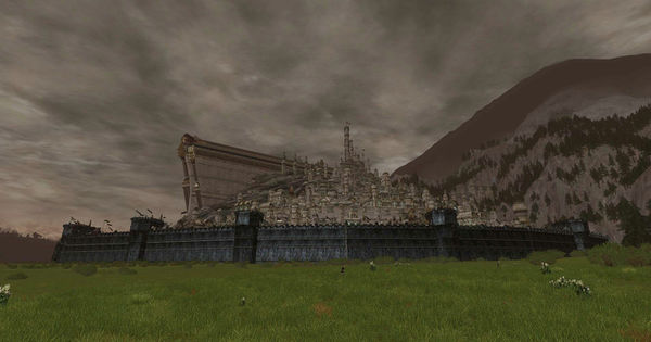 Minas Tirith, tower of the guard, After the War of the Ring…