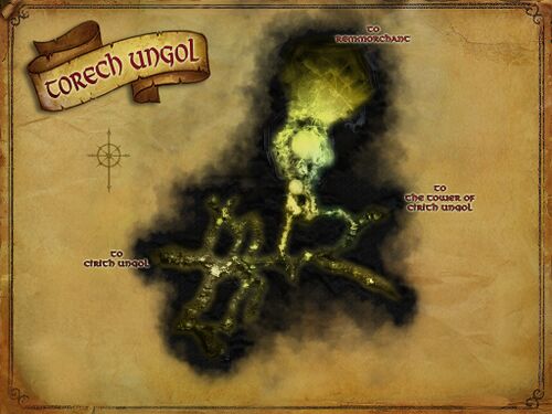Torech Ungol Map
