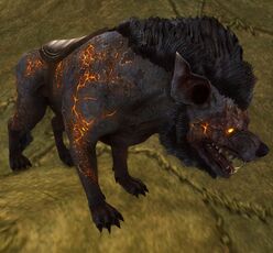 Maned Magma Warg Appearance Legacy of Morgoth Ultimate Fan Bundle Monster Player Reward Track - Cosmetic Choice Box (Season 3)