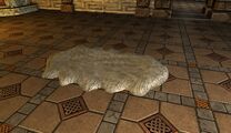 White Fur Rug