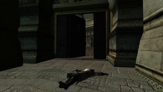 The breached door of Fen Hollen