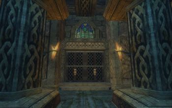 The ornamented entrance to Nalâ-dûm