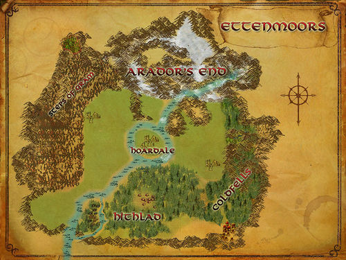 Map of Ettenmoors