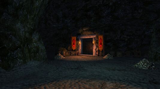 The guarded entry cavern