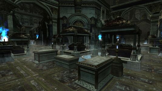 The tombs of the Silent Street